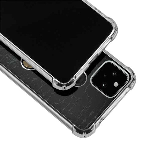 NFL New Orleans Saints Distressed Google Pixel 5 Clear Case